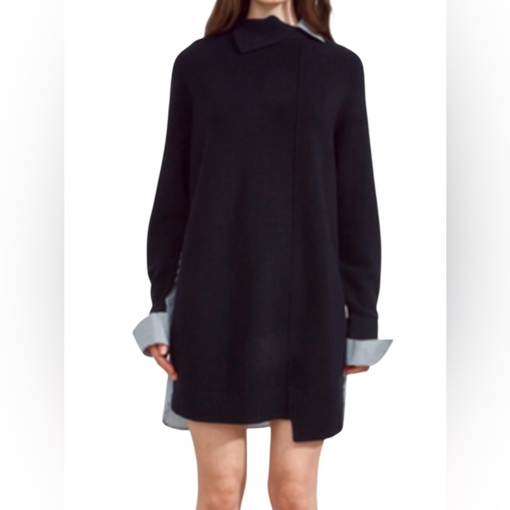 WE-AR4 The Midtown Dress in Blue Stripe
